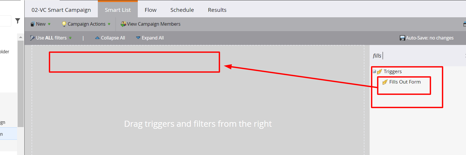 Drag Fills Out Form