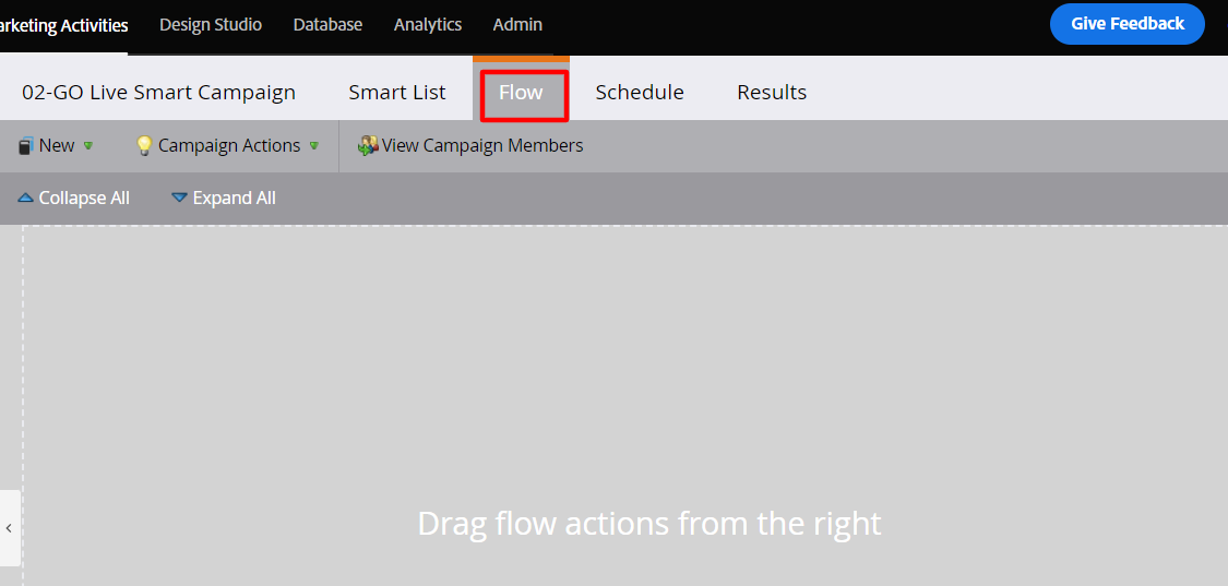 Flow Tab