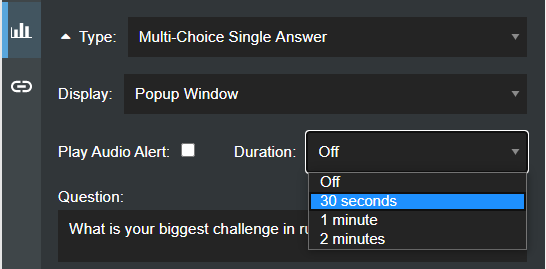 polls setting duration