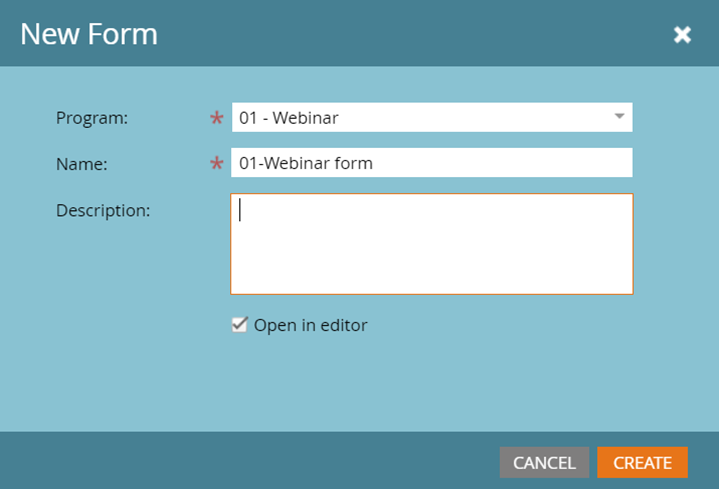 New Form Fields