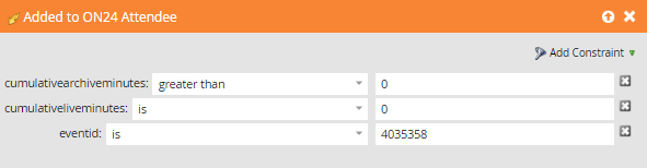 Added to ON24 Attendee