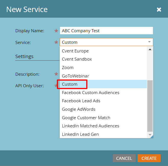Service Field