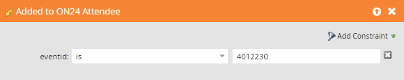 Added to ON24 Attendee