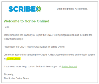 Scribe invitation