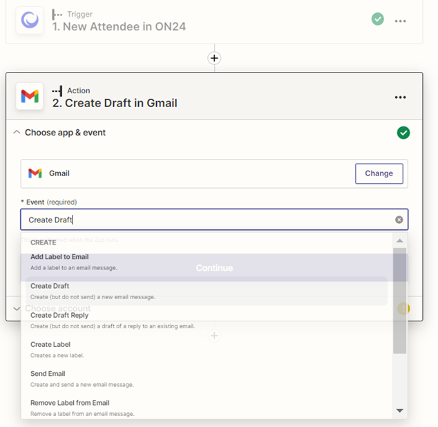 Create Draft in Gmail