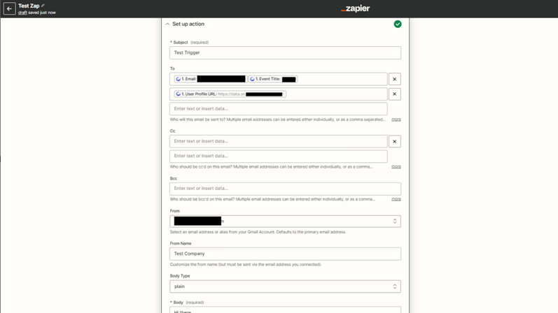 Message Field Examples