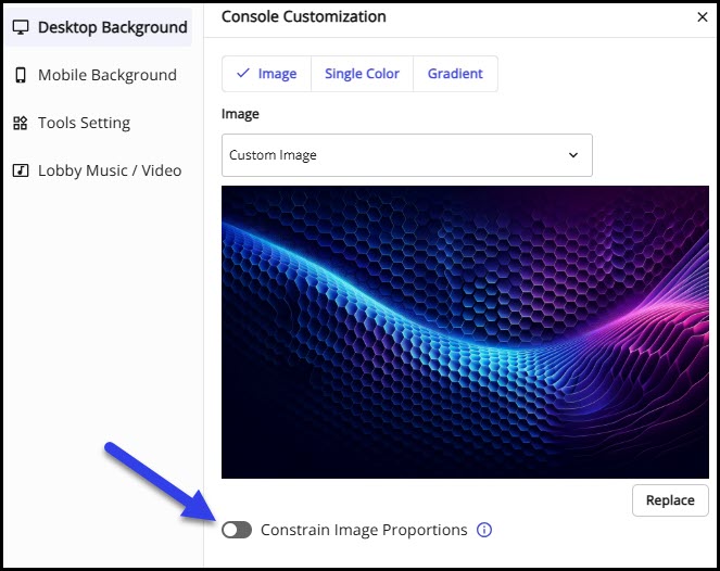 Console Customization Menu - Background - Constrain Image Proportions Toggle.jpg