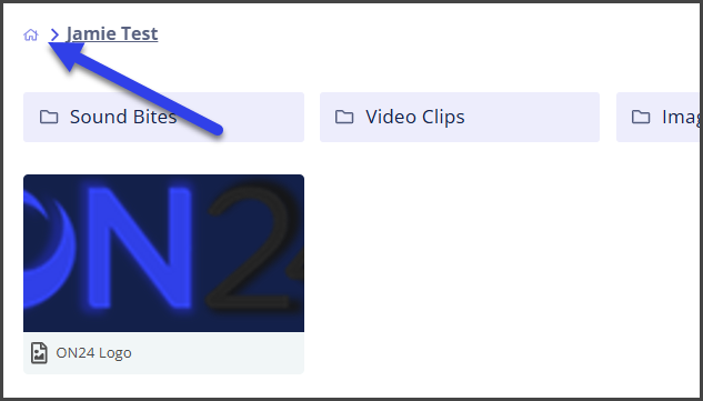 click home to move back to content library.png
