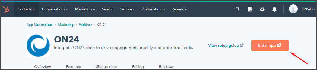 Install App Button