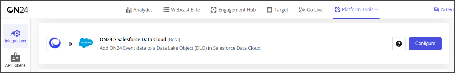 configure salesforce data cloud in elite.png