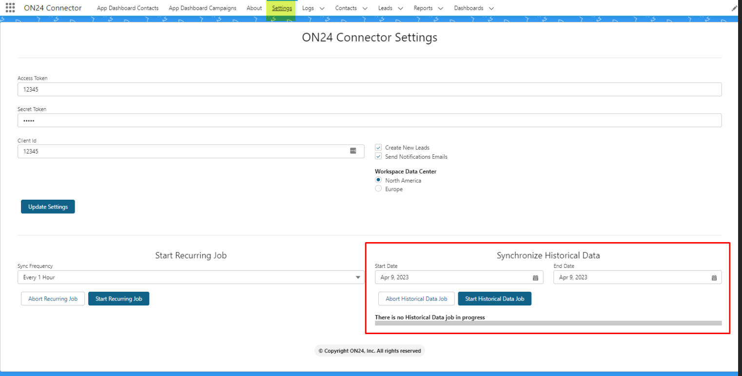 Salesforce AEP Component App Integrations Overview – ON24