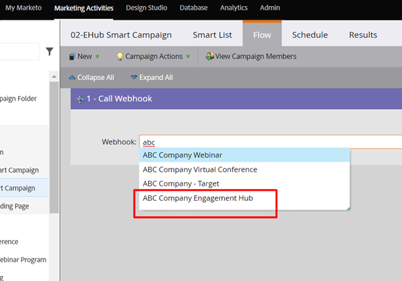 Select Webhook