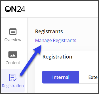 click on manage registrants from registration tab of engagement hub.png