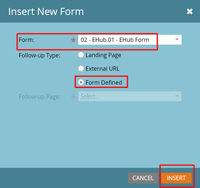 Insert Button