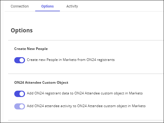 Configuration Settings