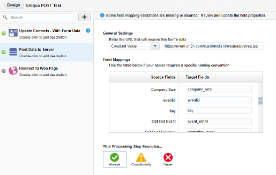 Post Data to Server