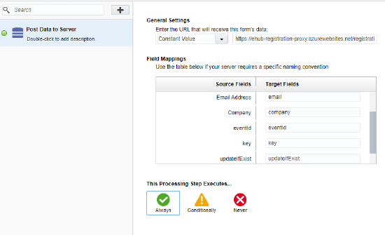 Post Data to Server