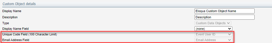 Custom Object Details