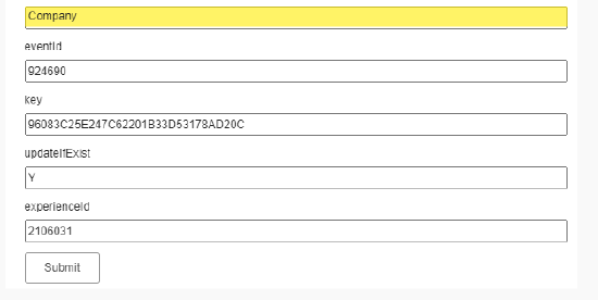 Post Data to Server