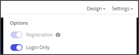 Login Only